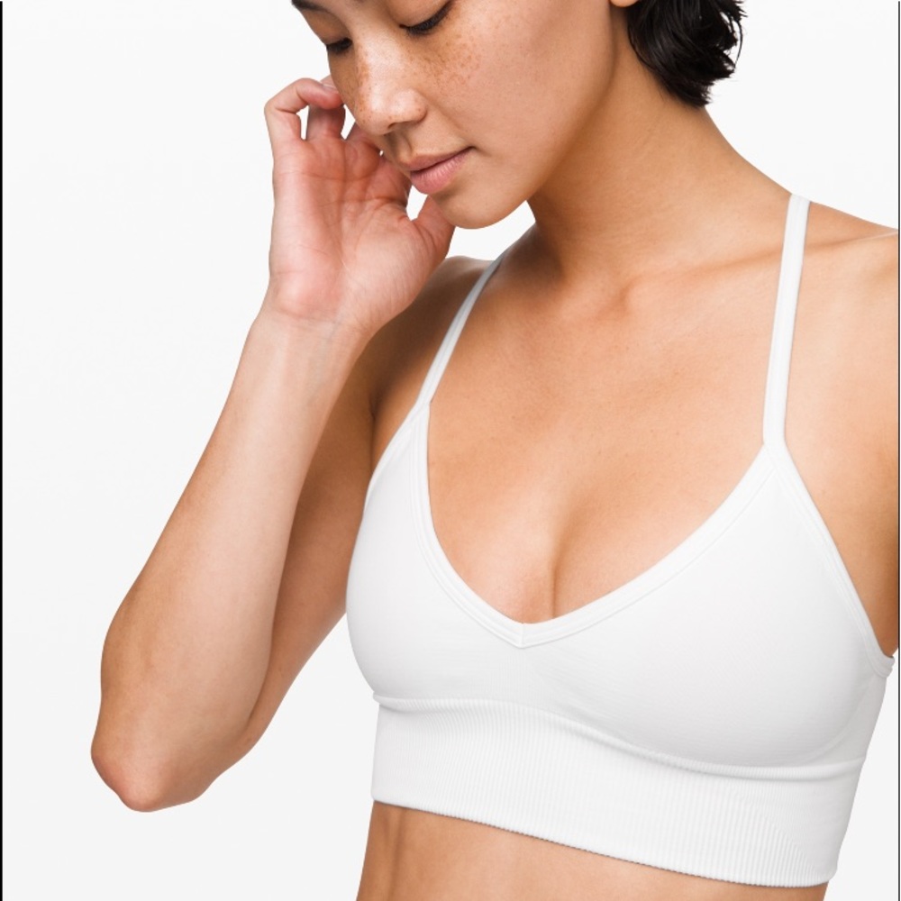lululemon Ebb To Street Sports Bra - 4 - White
